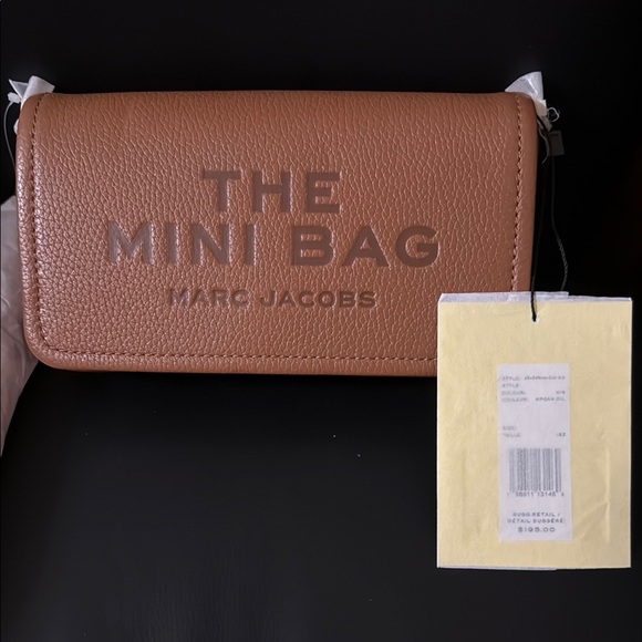 Marc Jacobs Handbags - Marc Jacobs The Mini Bag Brown Crossbody